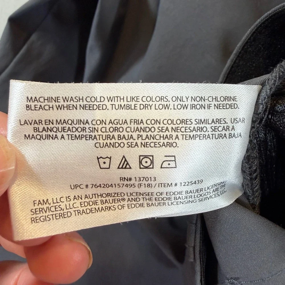 Eddie Bauer Horizon Guide Gray Stretch Outdoor Pants‎ Mens 40x30